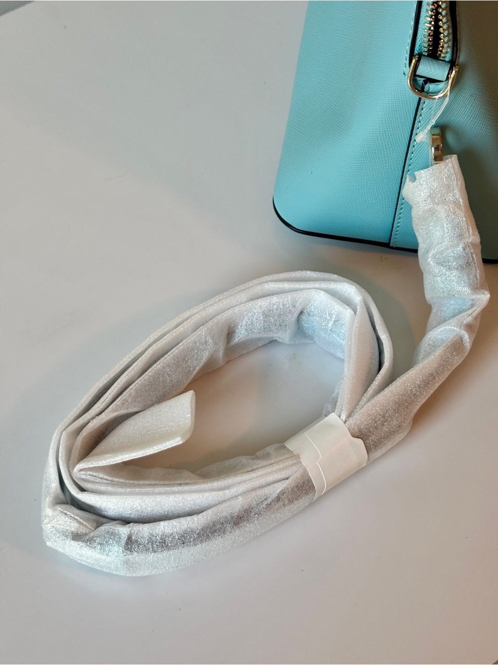 Kate Spade Robin's Egg Blue Medium Dome Purse - NWT - Picture 10 of 11